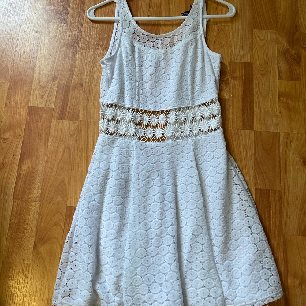 Fitted and flowy sundress skater dress